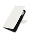 Wit Lychee Bookcase Hoesje voor de OnePlus Nord N10 5G