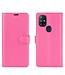 Roze Lychee Bookcase Hoesje voor de OnePlus Nord N10 5G