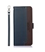 Khazneh Khazneh Blauw Lychee Bookcase Hoesje voor de Sony Xperia 5 III