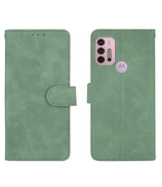 Groen Bookcase Hoesje Motorola Moto G10