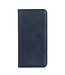 Blauw Split Lederen Bookcase Hoesje voor de Sony Xperia 5 III