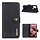 Khazneh Zwart Retro Bookcase Hoesje voor de OnePlus Nord N10 5G