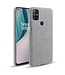 Grijs Stoffen Hardcase Hoesje voor de OnePlus Nord N10 5G