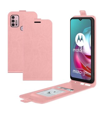 Roze Flipcase Hoesje Motorola Moto G10
