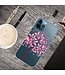 Roze Bloemen TPU Hoesje voor de iPhone 13 Pro Max