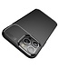 Zwart Carbonlook TPU Hoesje voor de iPhone 13 Pro Max