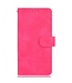 Roze Silky Touch Bookcase Hoesje voor de Sony Xperia 5 III