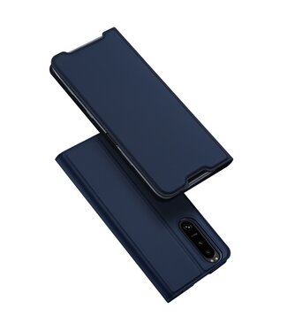 Dux Ducix Blauw Bookcase Hoesje Sony Xperia 5 III