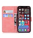 Roze Tijger Bookcase Hoesje voor de iPhone 13 Pro Max