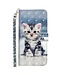 Kitten Bookcase Hoesje voor de iPhone 13 Pro Max