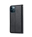 Zwart Bookcase Hoesje voor de iPhone 13 Pro Max