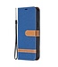 Blauw Jeans Design Bookcase Hoesje voor de iPhone 13 Pro Max