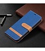 Blauw Jeans Design Bookcase Hoesje voor de iPhone 13 Pro Max