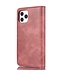 DG.Ming Rood 2 in 1 Bookcase Hoesje voor de iPhone 13 Pro Max