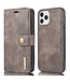 DG.Ming Bruin 2 in 1 Bookcase Hoesje voor de iPhone 13 Pro Max