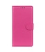 Roze Lychee Bookcase Hoesje voor de Motorola Moto G9 Plus