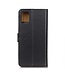 Zwart Effen Bookcase Hoesje voor de Motorola Moto G9 Plus