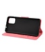 Roze Vlinder Bookcase Hoesje voor de Motorola Moto G9 Plus