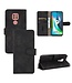 Zwart Skin Touch Bookcase Hoesje voor de Motorola Moto G9 Play