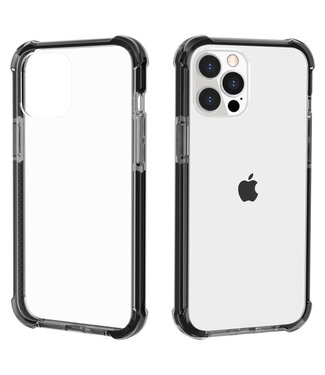 Zwart Hardcase Hoesje iPhone 13 Pro Max