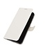 Wit Lychee Bookcase Hoesje voor de Motorola Moto G9 Play