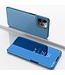 Blauw Spiegel Bookcase Hoesje voor de iPhone 13 Pro Max