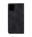 Zwart Skin Touch Bookcase Hoesje voor de iPhone 13 Pro Max