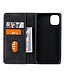 Zwart Skin Touch Bookcase Hoesje voor de iPhone 13 Pro Max