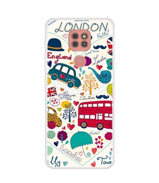 Londen Design TPU Hoesje Motorola Moto G9 Play