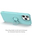 Blauw Eco- Vriendelijk Siliconen Hoesje voor de iPhone 13 Pro Max