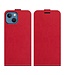 Rood Flipcase Hoesje voor de iPhone 13 Mini