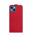 Rood Flipcase Hoesje voor de iPhone 13 Mini