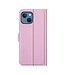 Roze Lychee Bookcase Hoesje voor de iPhone 13 Mini