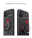 Zwart Ring Kickstand TPU Hoesje voor de iPhone 13 Mini