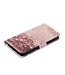 Rosegoud Glitter Bookcase Hoesje voor de iPhone 13 Mini