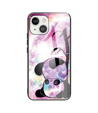 Schattige Panda Hardcase Hoesje iPhone 13 Mini