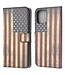 Amerikaanse Vlag Bookcase Hoesje voor de iPhone 13 Mini