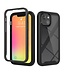 Zwart Shockproof Hybrid Hoesje voor de iPhone 13 Mini