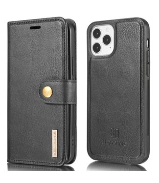 Zwart 2 in 1 Bookcase Hoesje iPhone 13 Mini