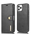 DG.Ming Zwart 2 in 1 Bookcase Hoesje voor de iPhone 13 Mini