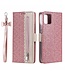 Roze Kanten Design Bookcase Hoesje voor de iPhone 13 Mini