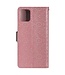 Roze Kanten Design Bookcase Hoesje voor de iPhone 13 Mini