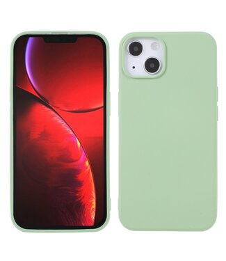X-Level Groen Siliconen TPU Hoesje iPhone 13 Mini