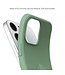 Geel 360 Graden Ring Kickstand Siliconen Hoesje voor de iPhone 13 Mini