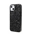 Zwart Glitter Hybrid Hoesje voor de iPhone 13 Mini