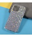 Zilver Glitter TPU Hoesje voor de iPhone 13 Mini