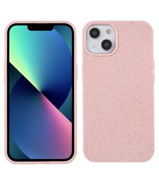 Roze Effen TPU Hoesje iPhone 13 Mini