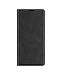 Zwart Skin Touch Bookcase Hoesje voor de iPhone 13 Mini