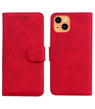 Rood Bookcase Hoesje iPhone 13