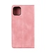 Roze Skin Touch Bookcase Hoesje voor de iPhone 13